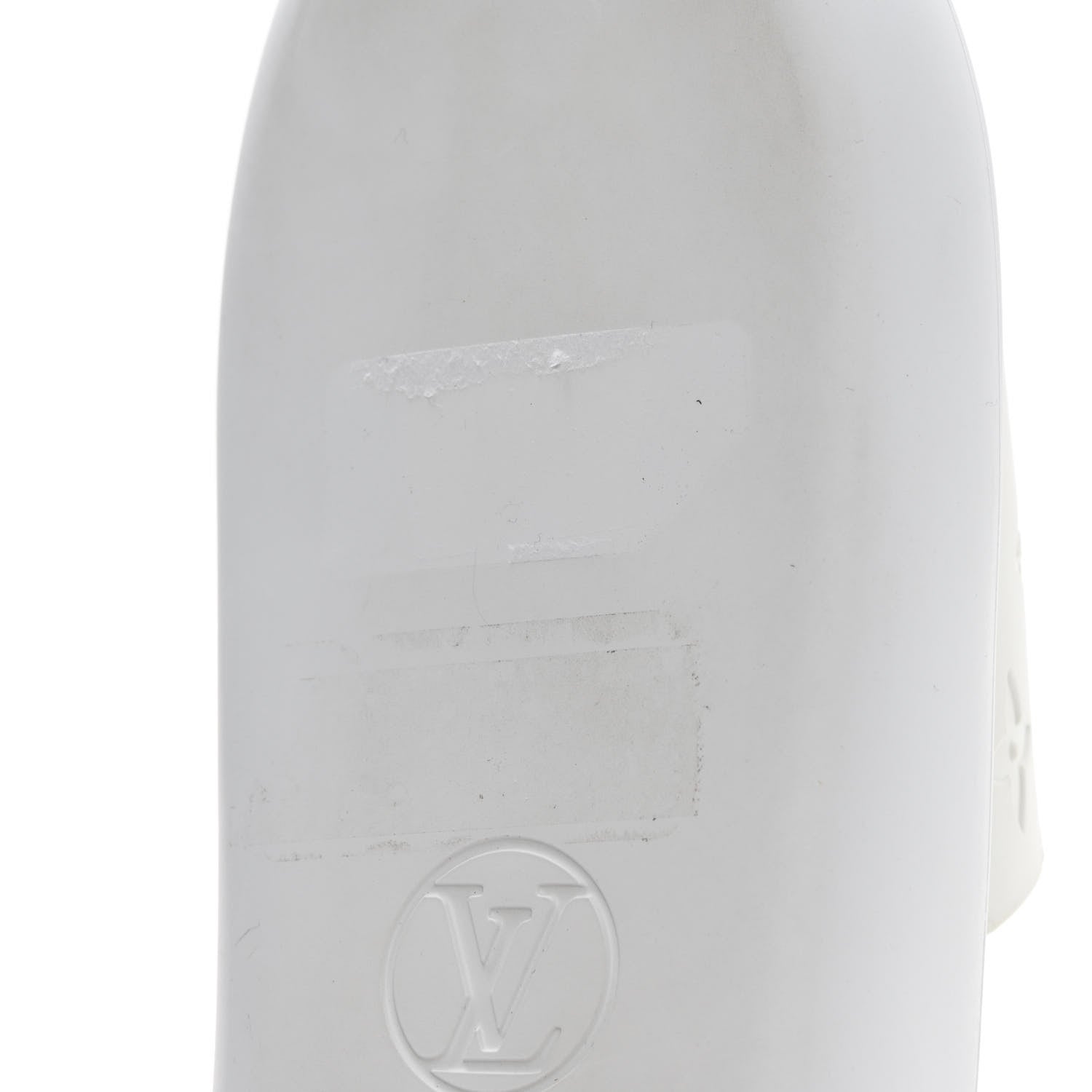 Louis Vuitton Rubber Monogram Embossed Sunbath Flat Mule 39 White 9 of 12