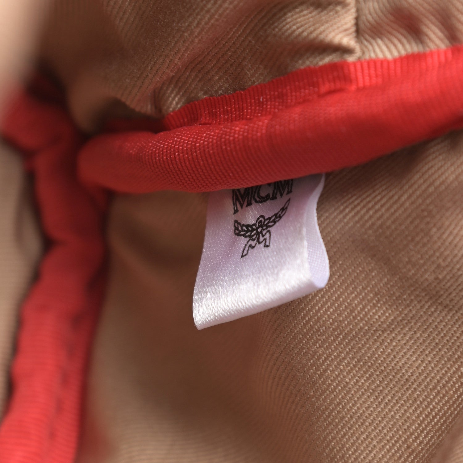 MCM Skyoptic Visetos X-Mini Stark Bebe Boo Backpack Cognac 7 of 13