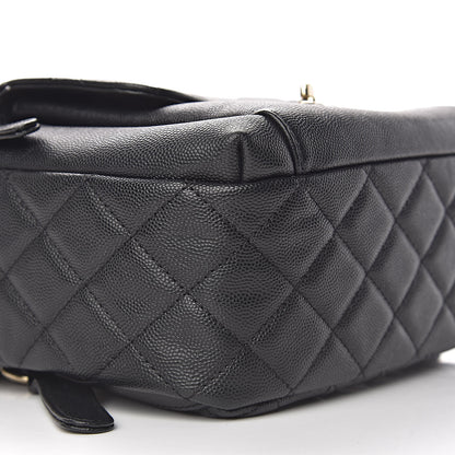 Chanel Caviar Quilted Large CC Day Backpack Black 9 of 10