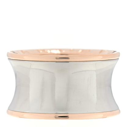 Bulgari Stainless Steel 18K Rose Gold Anish Kapoor B.Zero1 Ring 54 6.75 3 of 4