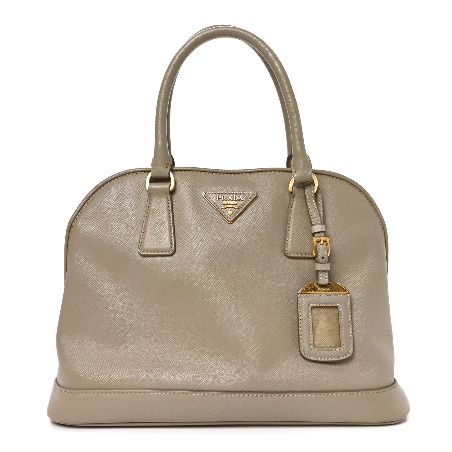 Saffiano Lux Promenade Tote Argilla