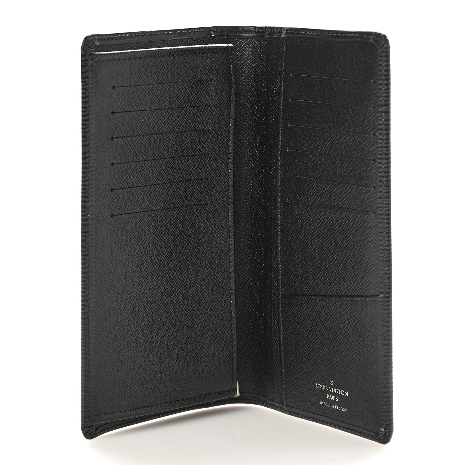 Louis Vuitton Epi Brazza Wallet Black 5 of 8
