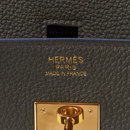 Hermes Togo Birkin 30 Vert De Gris 21 of 30