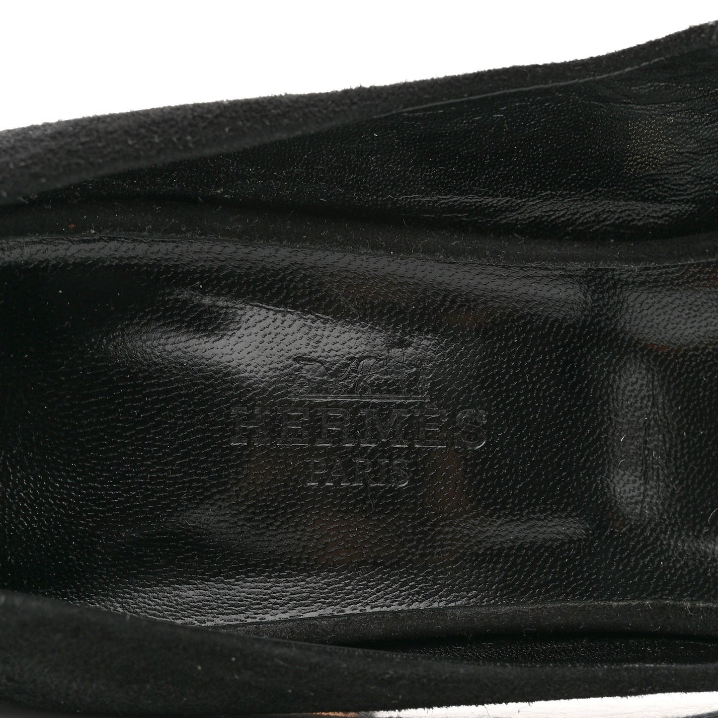 Velvet Goatskin Muse 80 Sandals 36.5 Black