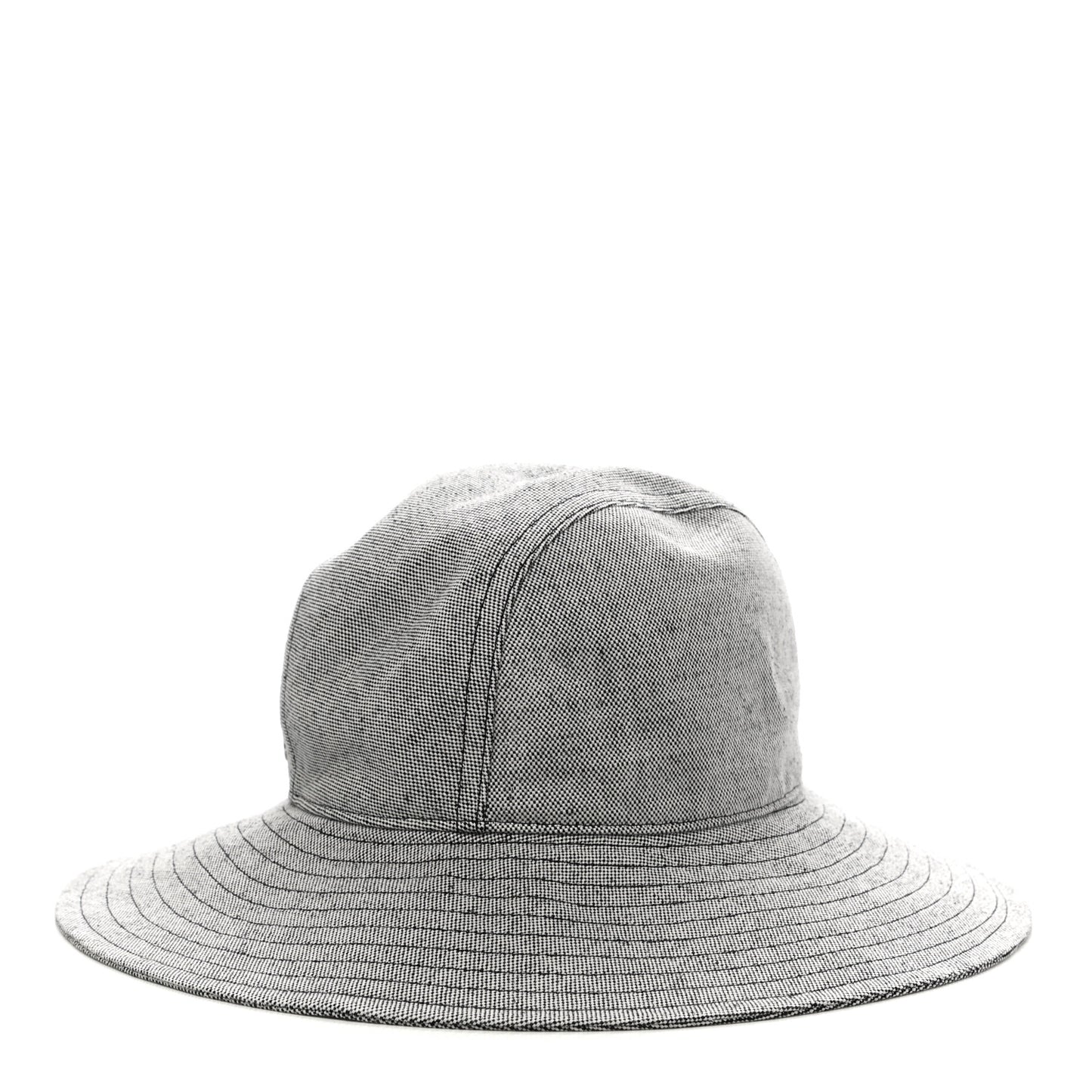 Linen Cotton Colette Bucket Hat 57 Black