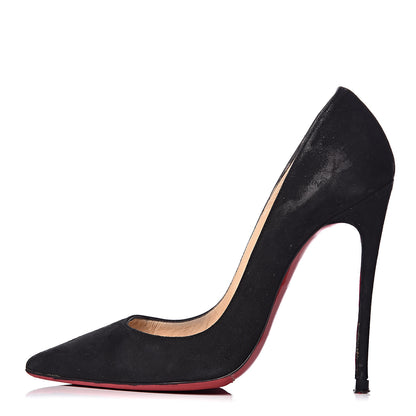 Christian Louboutin Suede So Kate 120 Pumps 35.5 Black 1 of 16