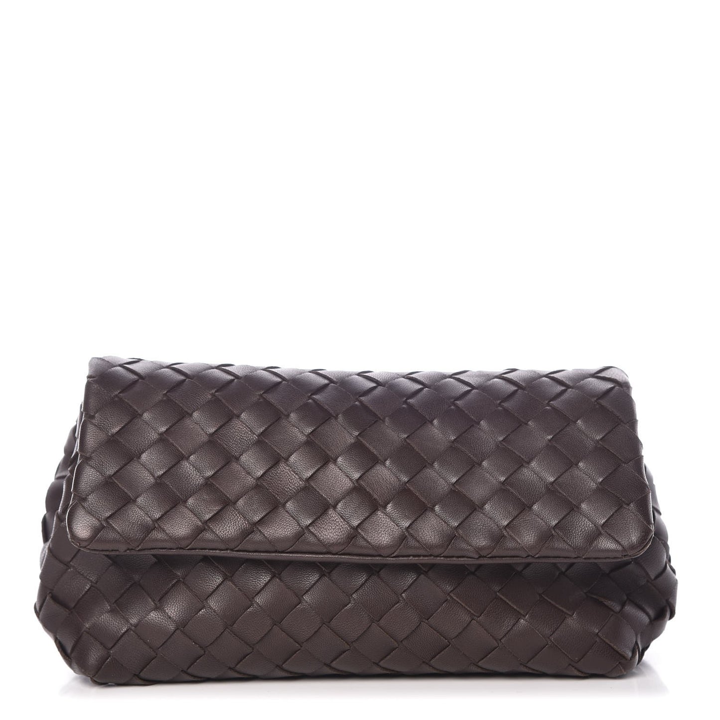 Nappa Intrecciato Cosmetic Case Ebano