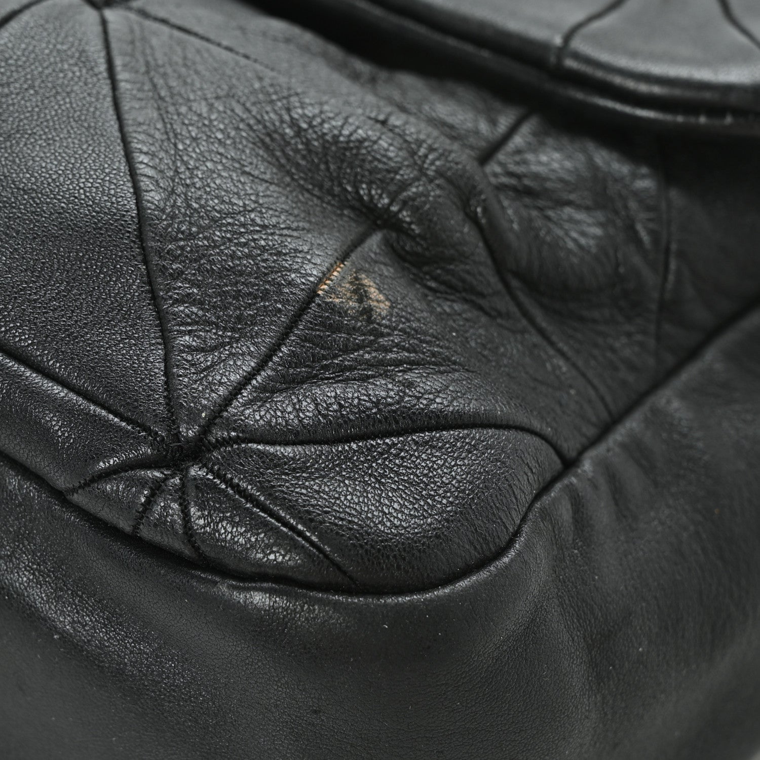 Chanel Lambskin Quilted Soft Squares Origami Flap Black 9 of 11