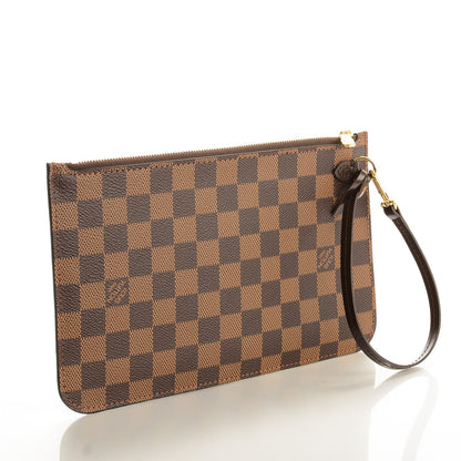 Louis Vuitton Damier Ebene Neverfull MM GM Pochette 3 of 8