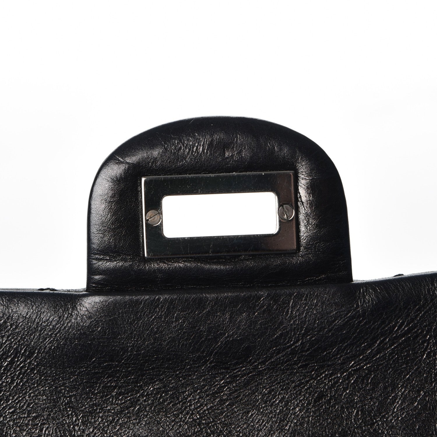 Chanel Metallic Aged Calfskin 2.55 Reissue 226 Flap Black 11 of 11
