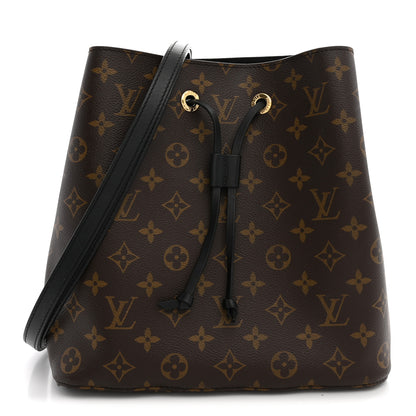 Louis Vuitton Monogram Neonoe MM Black 1 of 10
