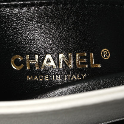 Chanel Calfskin Quilted Mini Chain Strap Flap White 8 of 13