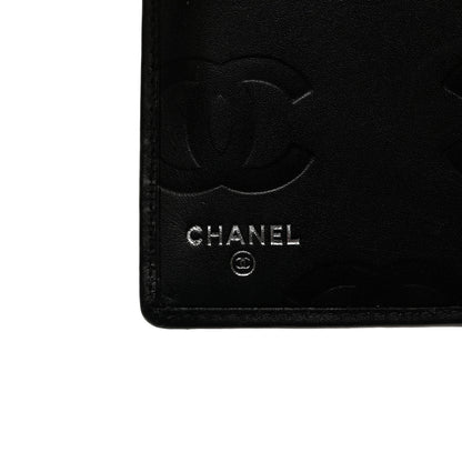 Chanel Calfskin Quilted Cambon Yen Wallet Black 6 of 9