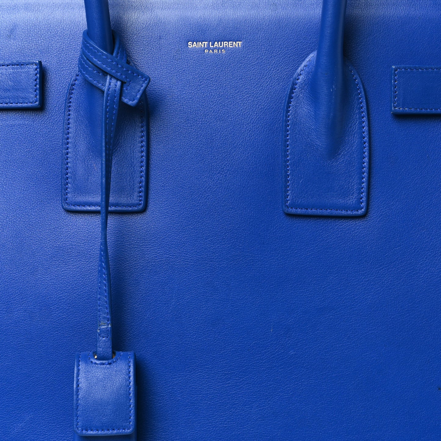 Calfskin Small Sac De Jour Royal Blue