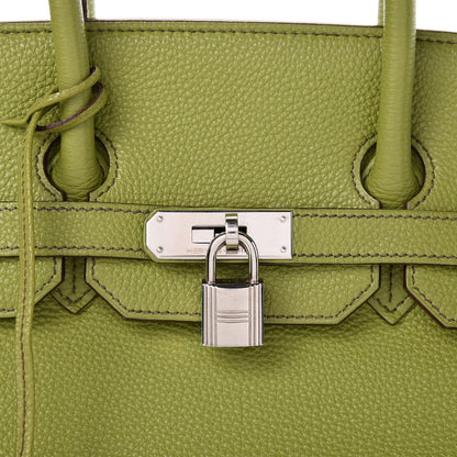 Hermes Togo Birkin 35 Vert Anis 31 of 53
