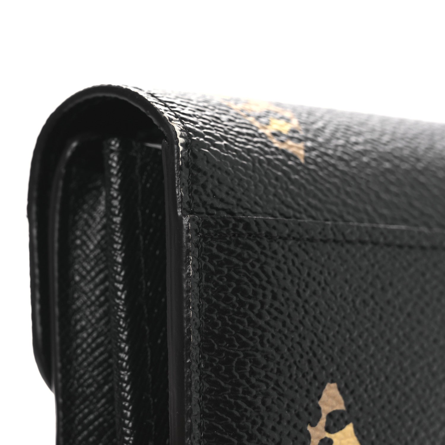 Louis Vuitton Monogram Giant Jungle Sarah Wallet Black 9 of 9