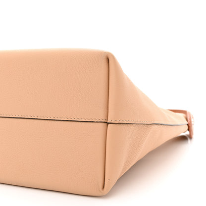 Louis Vuitton Calfskin Lockme Hobo Beige 10 of 11
