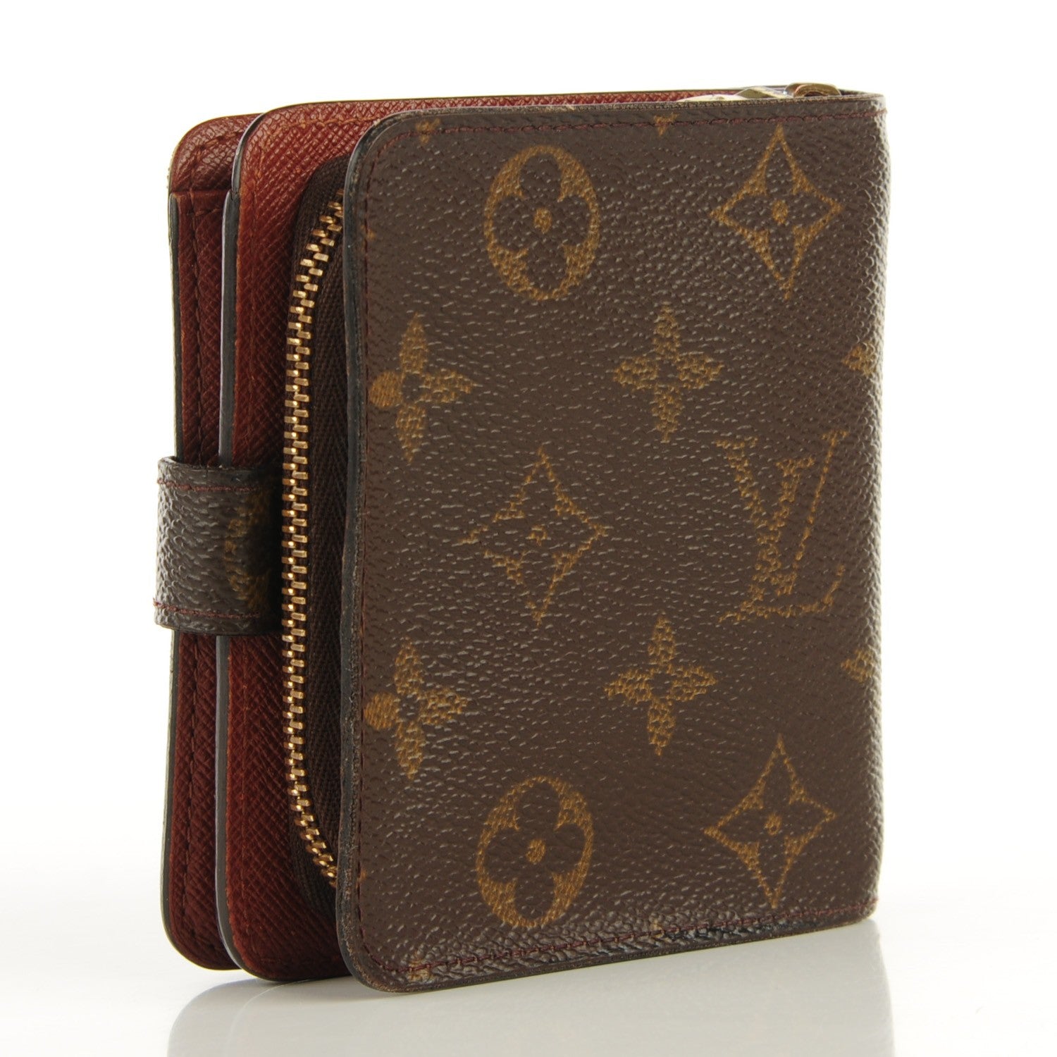 Louis Vuitton Monogram Compact Zipped Wallet 3 of 8