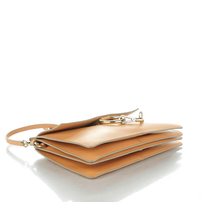 Chloe Suede Calfskin Medium Faye Shoulder Bag Misty Beige 4 of 7