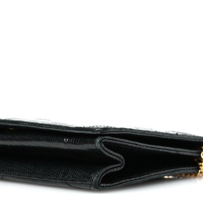 Chanel Lizard CC Mini Flap Bag Black 11 of 13