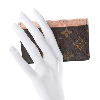 Louis Vuitton Monogram Card Holder Rose Nacre 2 of 6