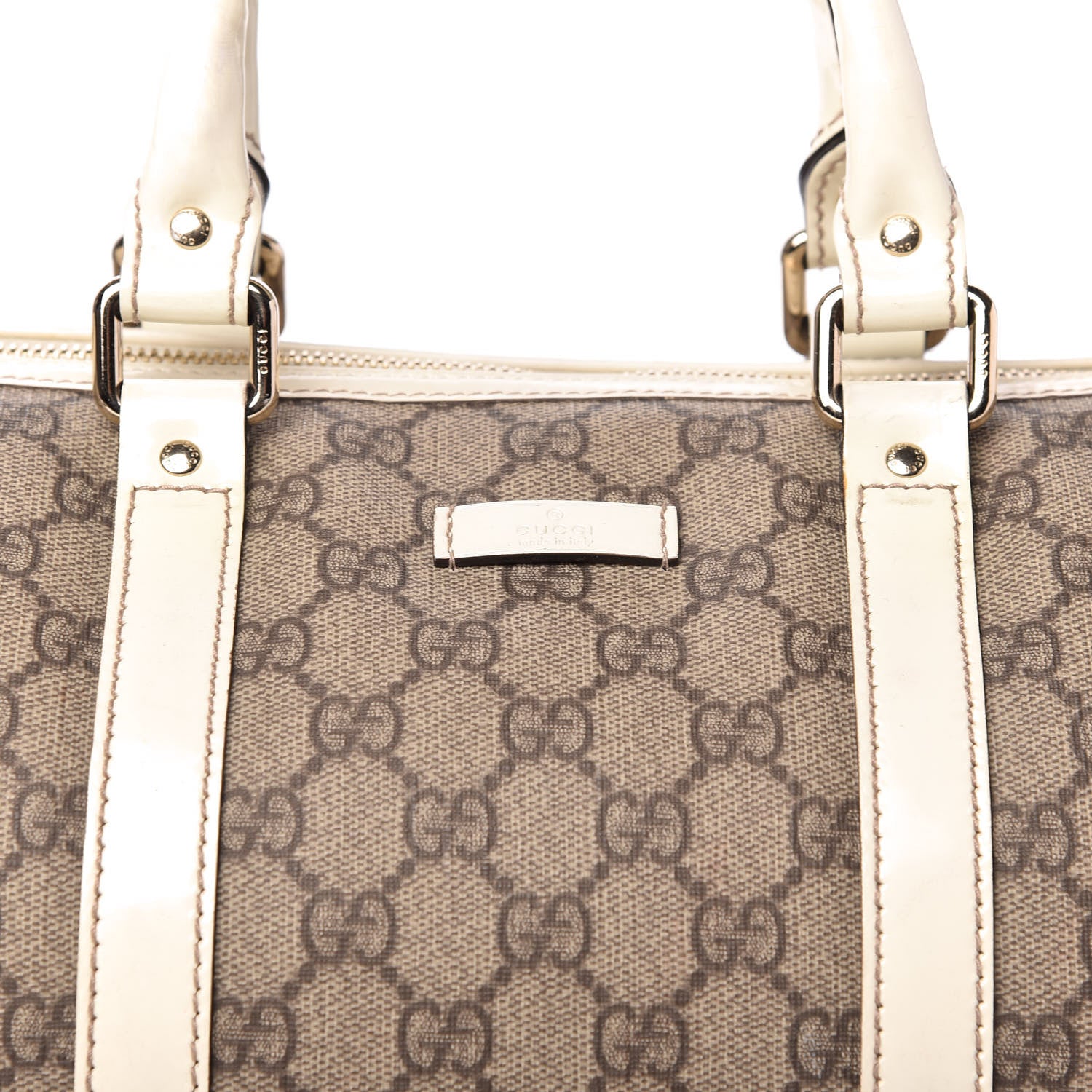 Gucci GG Plus Monogram Joy Medium Boston Off White 11 of 13
