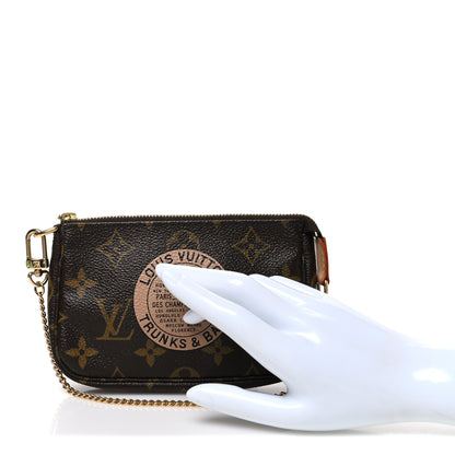 Louis Vuitton Monogram Complice Trunks and Bags Mini Pochette Accessories Beige 2 of 7