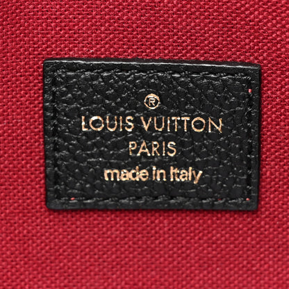 Louis Vuitton Empreinte Monogram Giant Felicie Pochette Black Beige 9 of 14