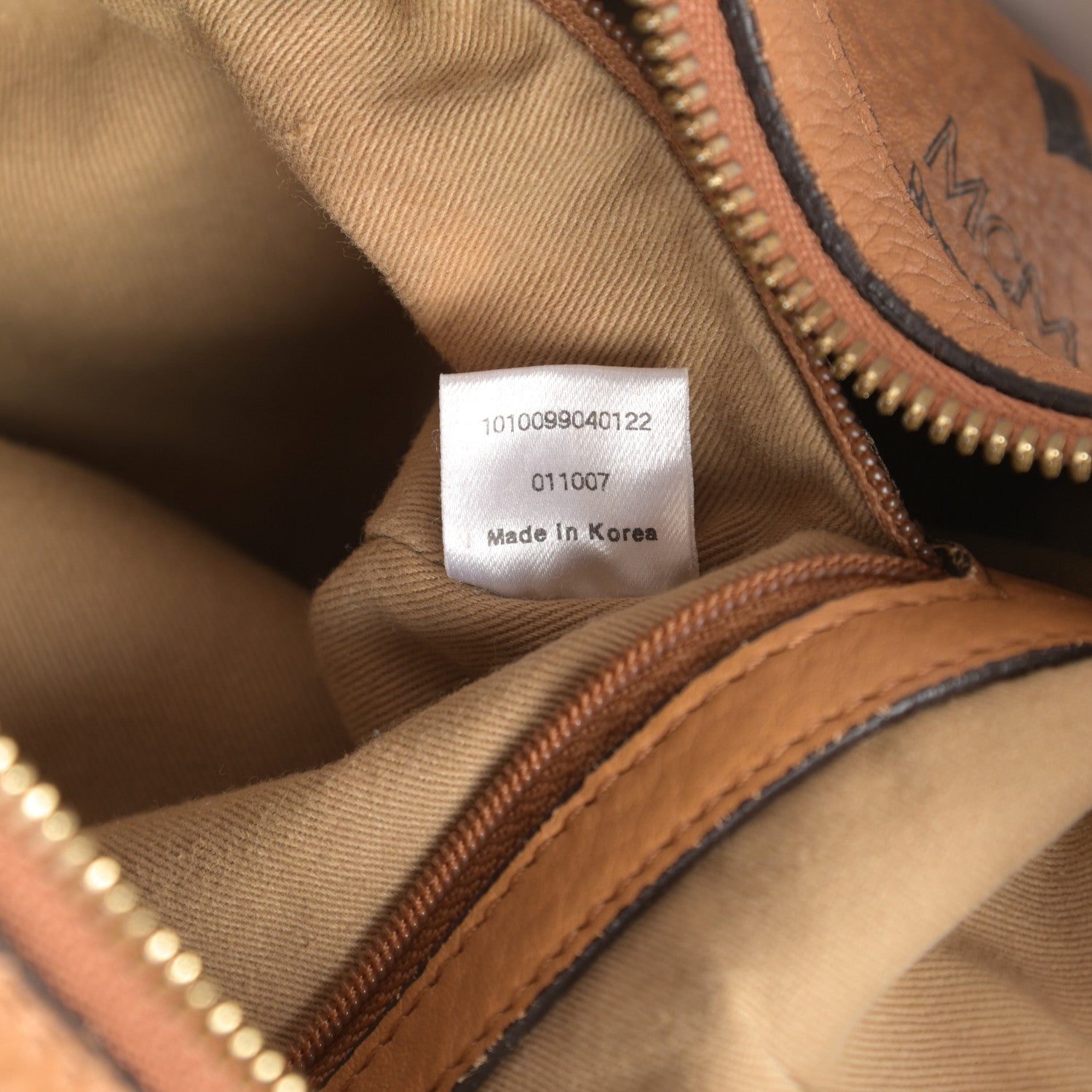 MCM Visetos Hobo Cognac 9 of 19