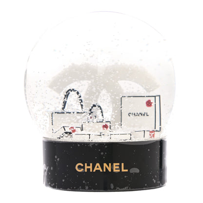Chanel Glass CC Shopping Bag Snow Globe 3 of 6