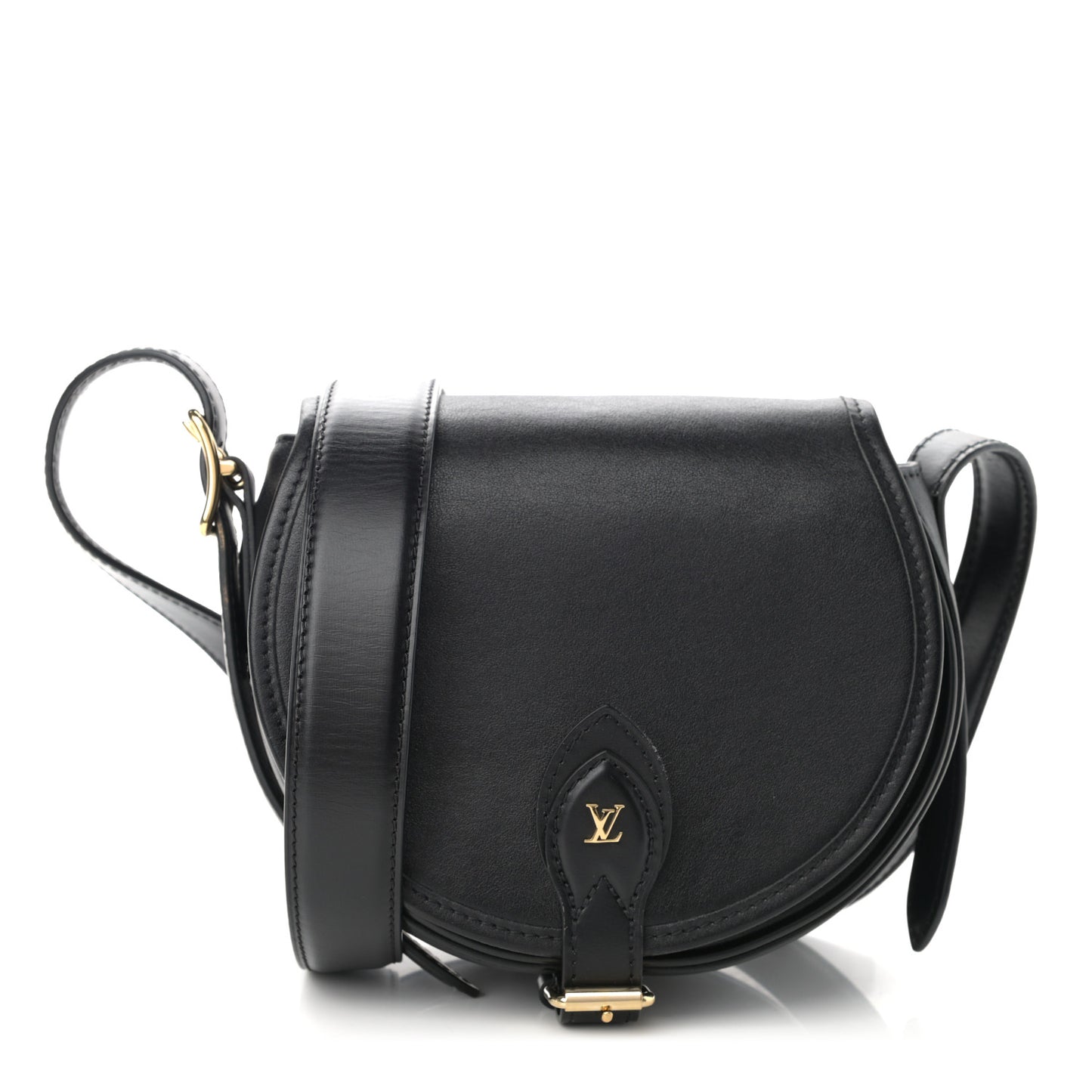 Calfskin Tambourin Black