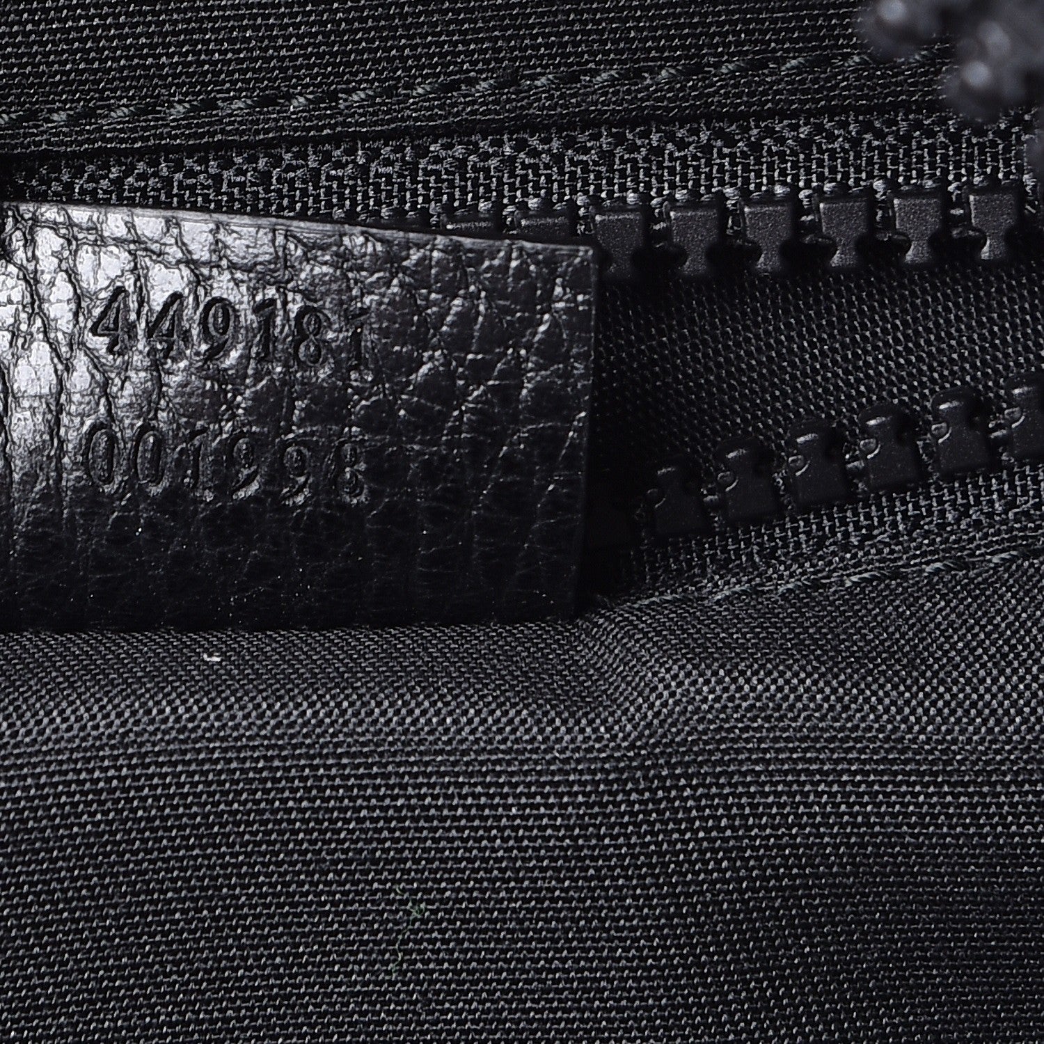 Gucci Nylon Monogram Slim Backpack Black 7 of 7