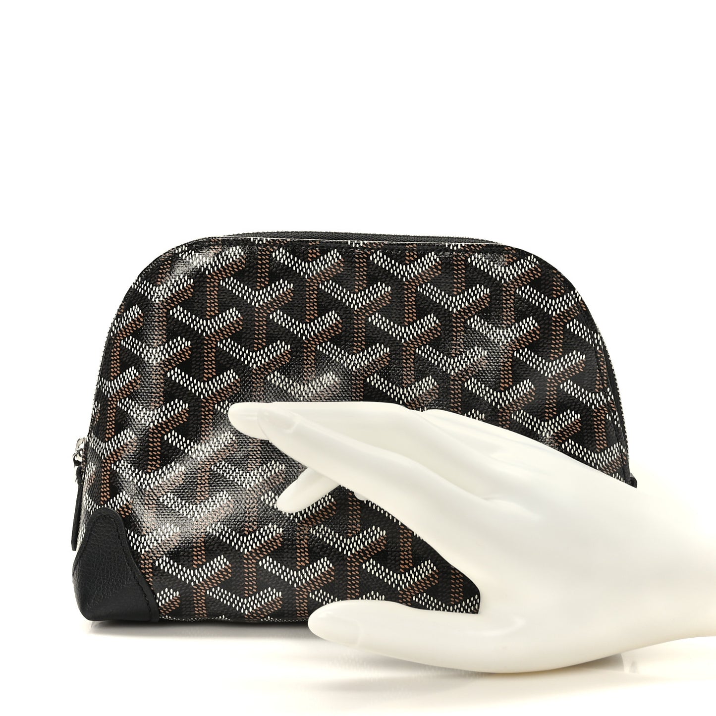 Goyardine Vendome Toiletry Pouch Black