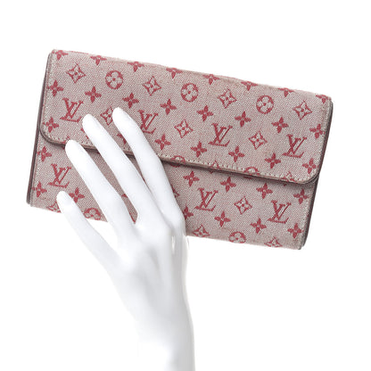 Louis Vuitton Mini Monogram Porte Tresor International Wallet Cherry 2 of 9