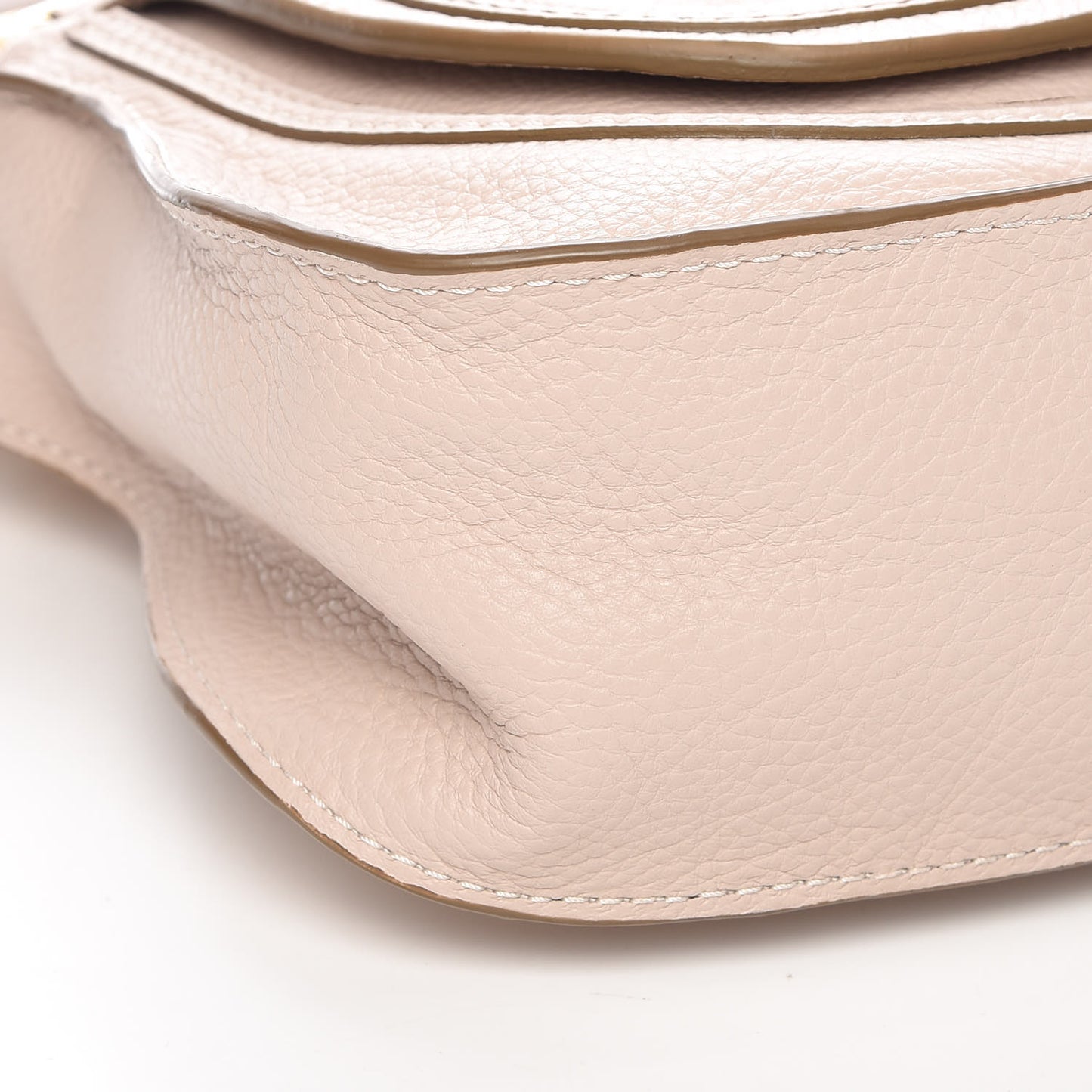 Calfskin Small Marcie Satchel Abstract White