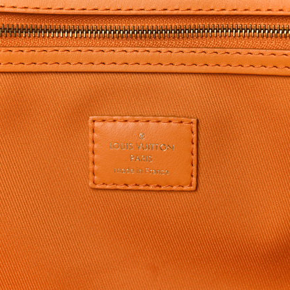 Louis Vuitton Denim Monogram Keepall Bandouliere 50 Ocre 5 of 13