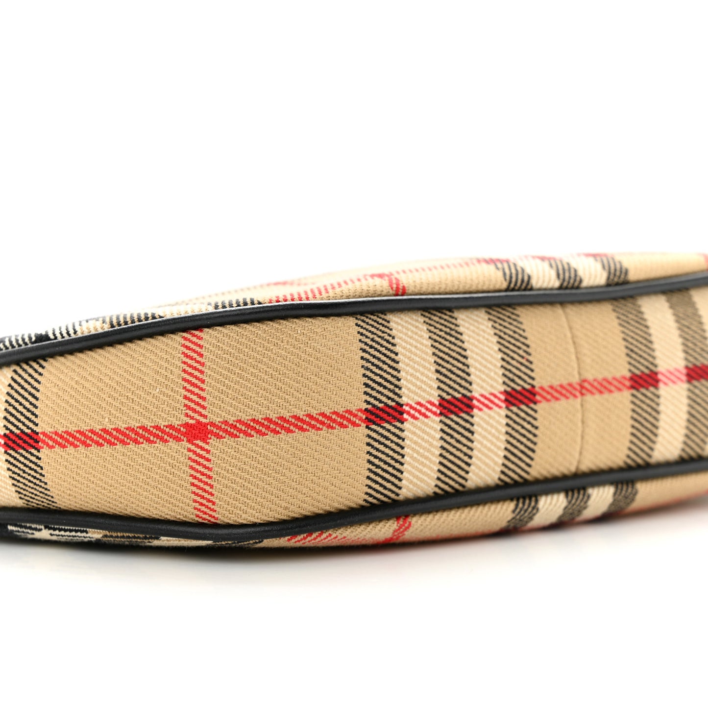 Vintage Check Calfskin Olympia Pouch Archive Beige