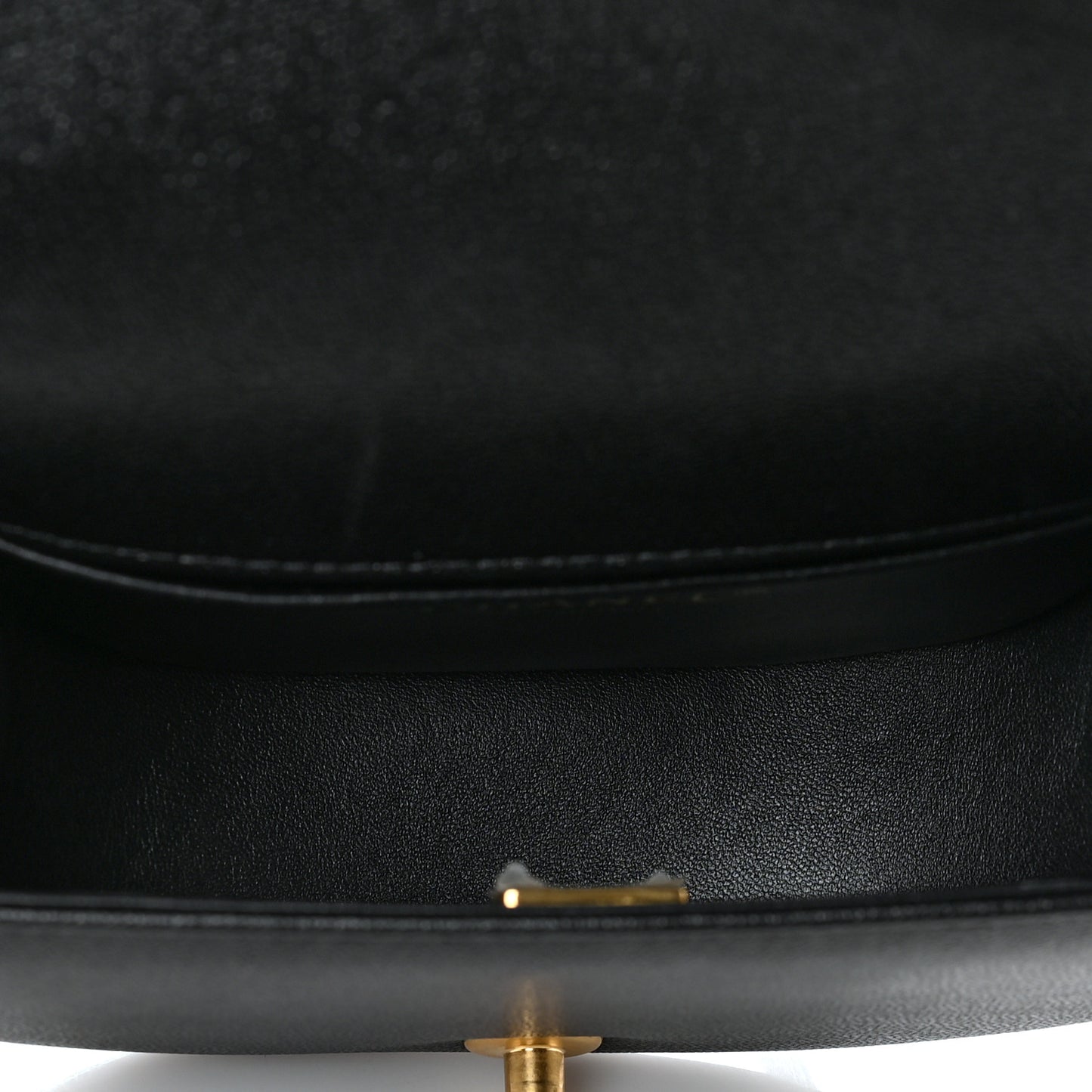 Caviar Quilted Small Boy Messenger Bag Black