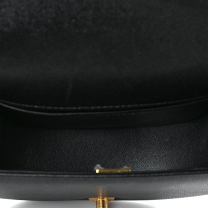 Chanel Caviar Quilted Small Boy Messenger Bag Black 5 of 9