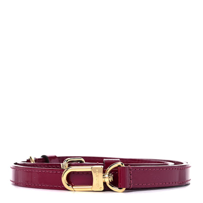 Louis Vuitton Vernis 16mm Adjustable Shoulder Strap Magenta 1 of 4