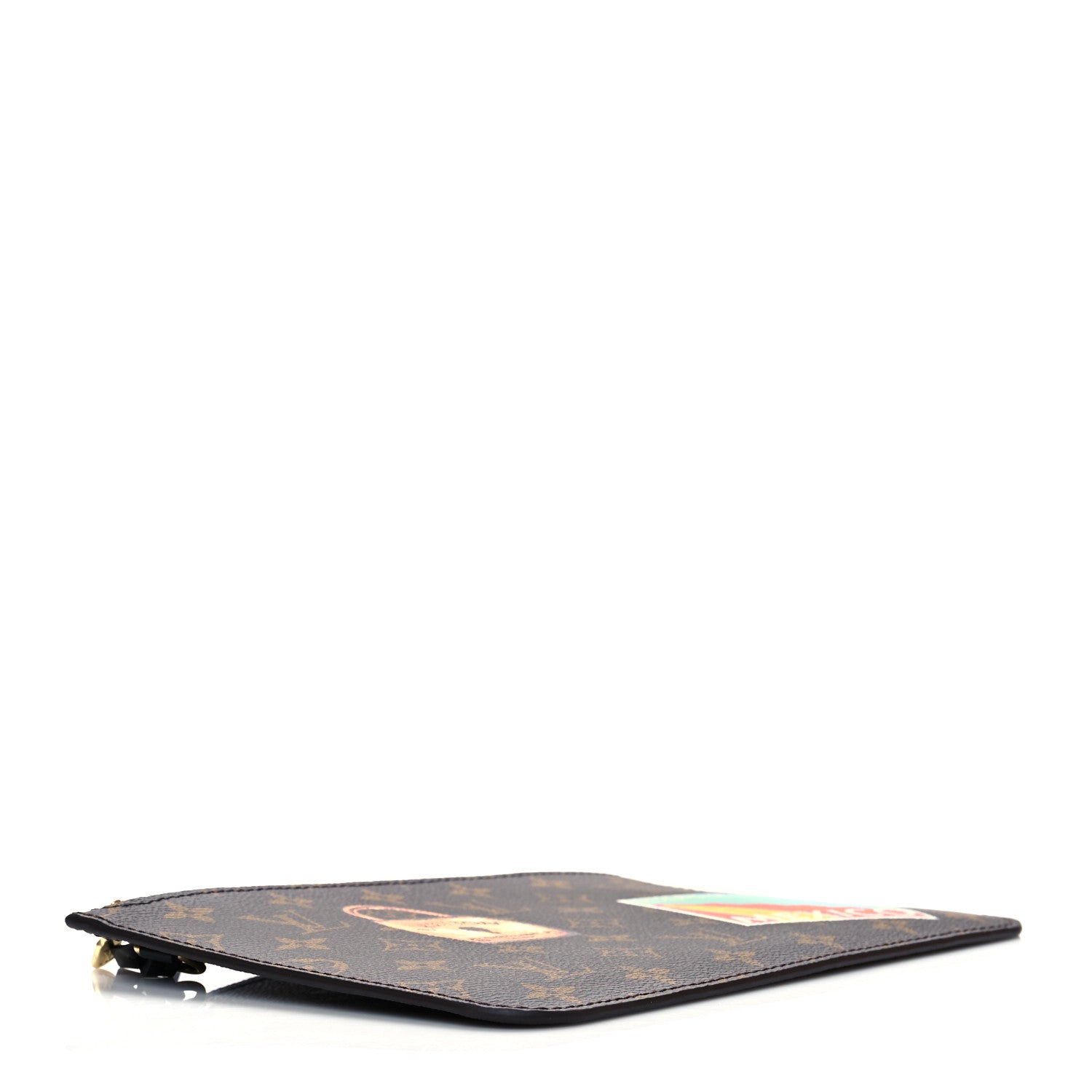 Louis Vuitton Monogram World Tour Neverfull MM GM Pochette 4 of 10