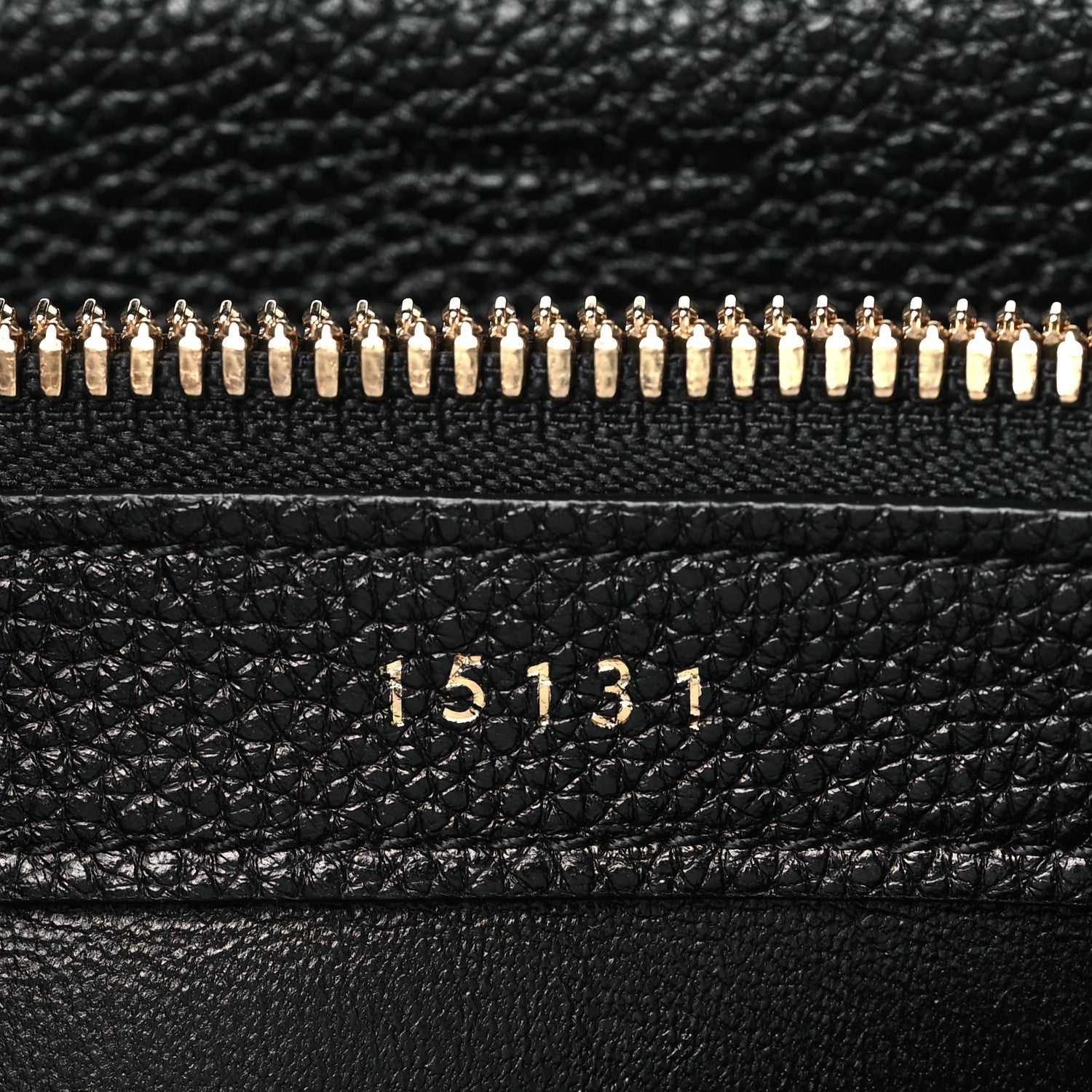 Celine Grained Calfskin Classique 16 Top Handle Bag Black 7 of 10