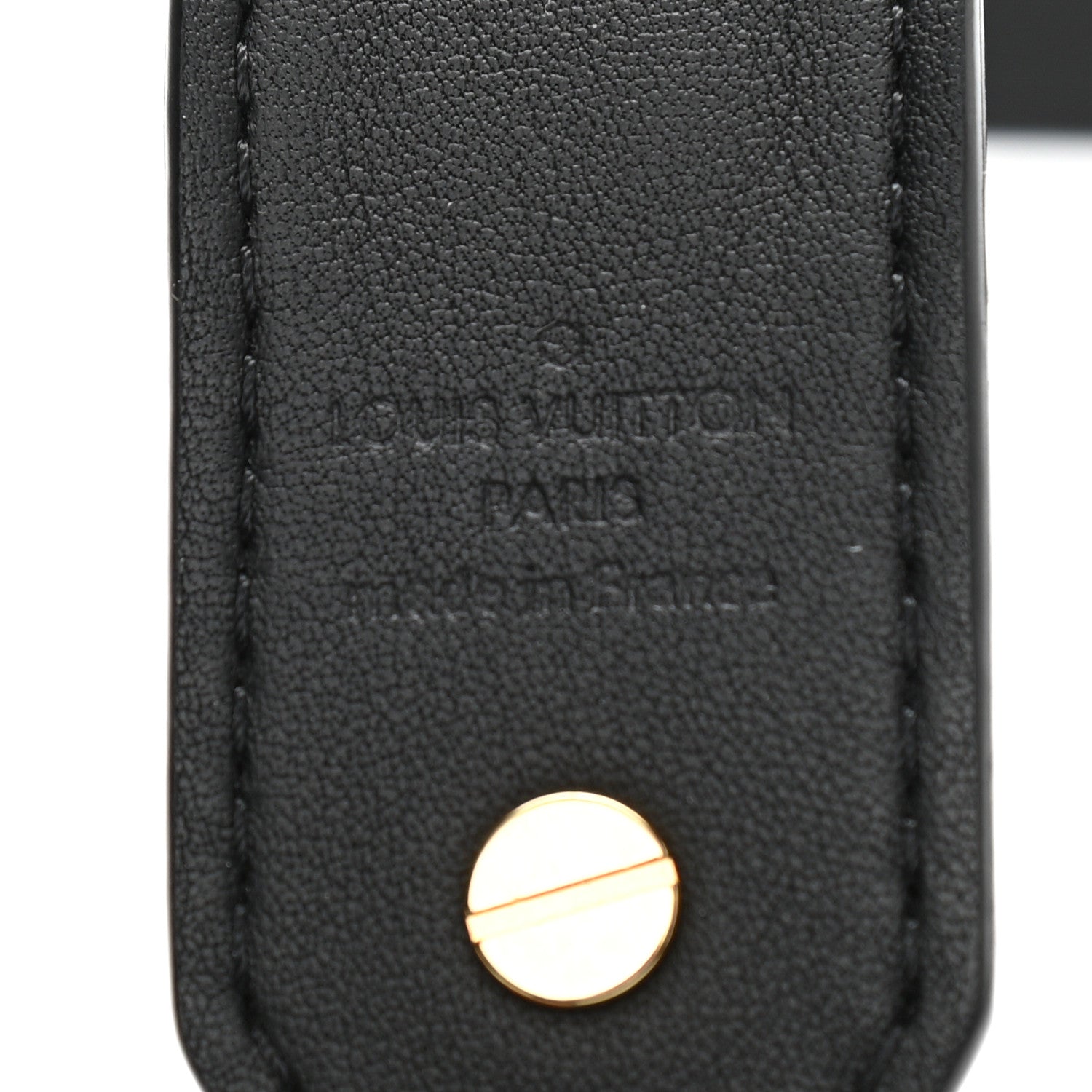 Louis Vuitton Monogram Bandouliere Shoulder Strap XL Black 3 of 5