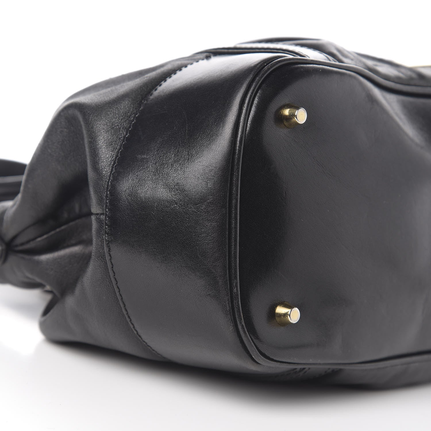 Burberry Smooth Calfskin Satchel Black 9 of 12