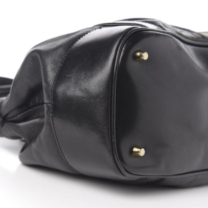Burberry Smooth Calfskin Satchel Black 9 of 12