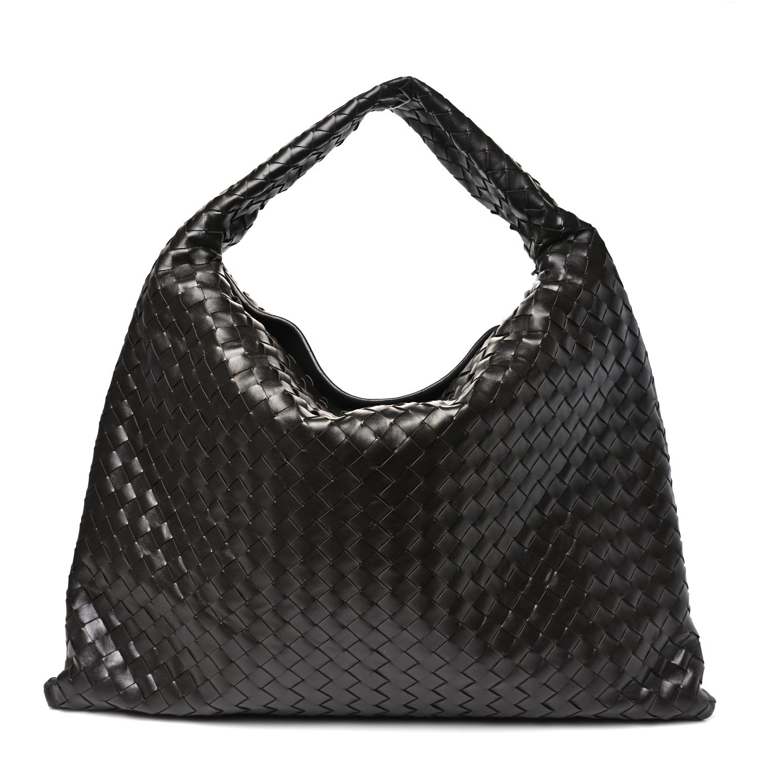 Bottega Veneta Calfskin Intrecciato Large Hop Fondant 1 of 9