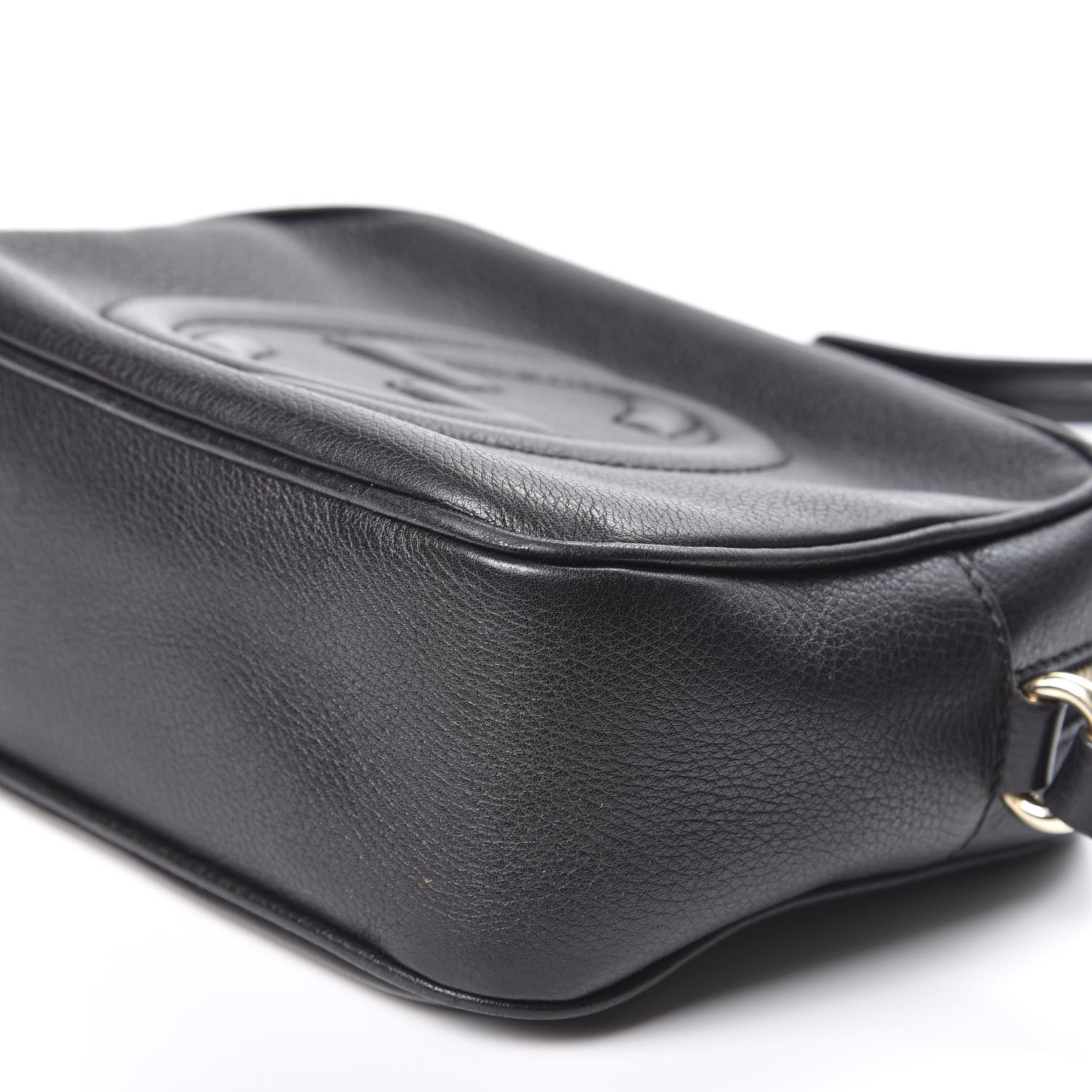Gucci Pebbled Calfskin Small Soho Disco Bag Black 6 of 14