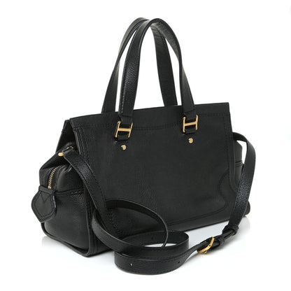 Marc Jacobs Textured Calfskin Cruiser Convertible Satchel Black 3 of 12