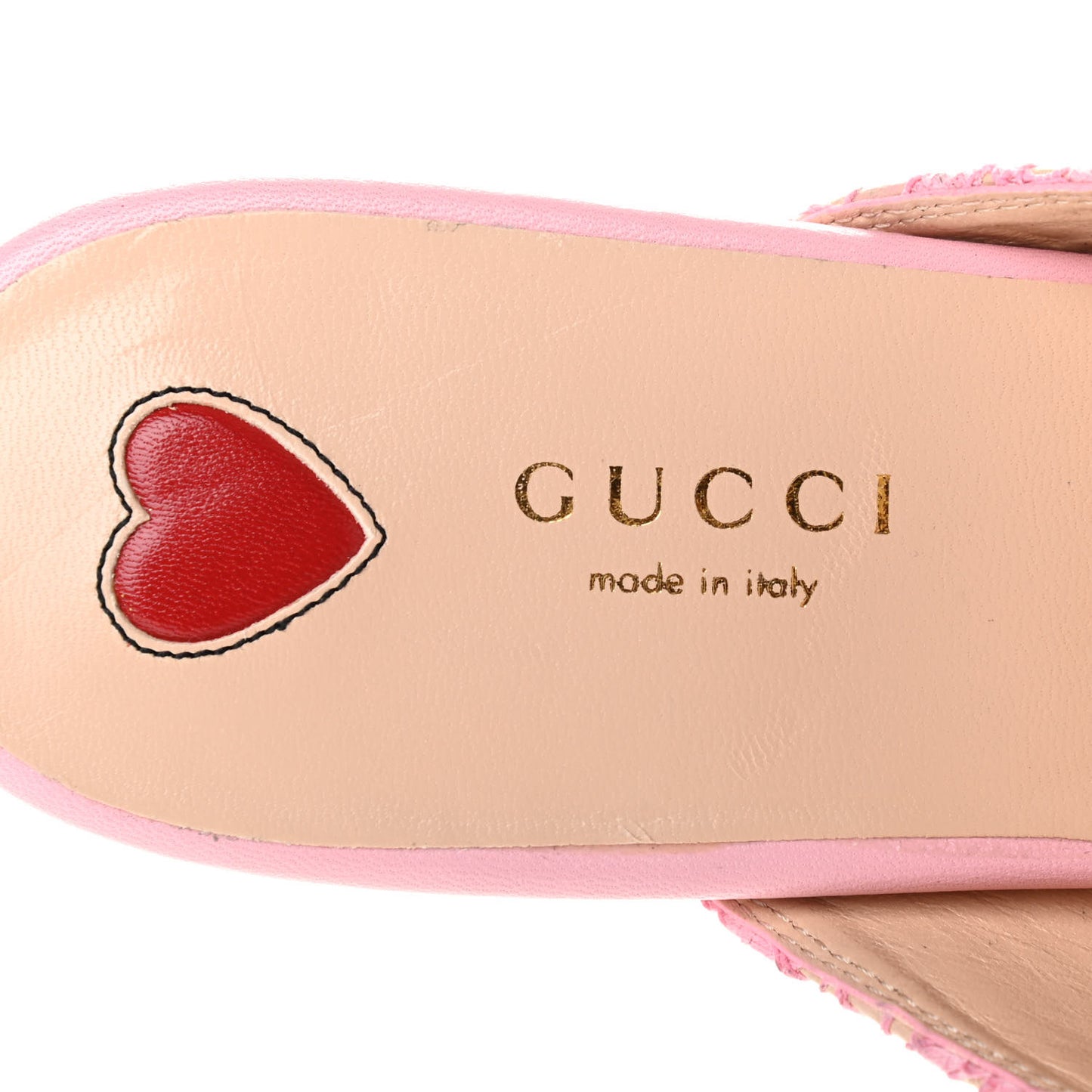 Lace Malaga Kid Womens Princetown Slippers 37.5 Sugar Pink Skin Rose
