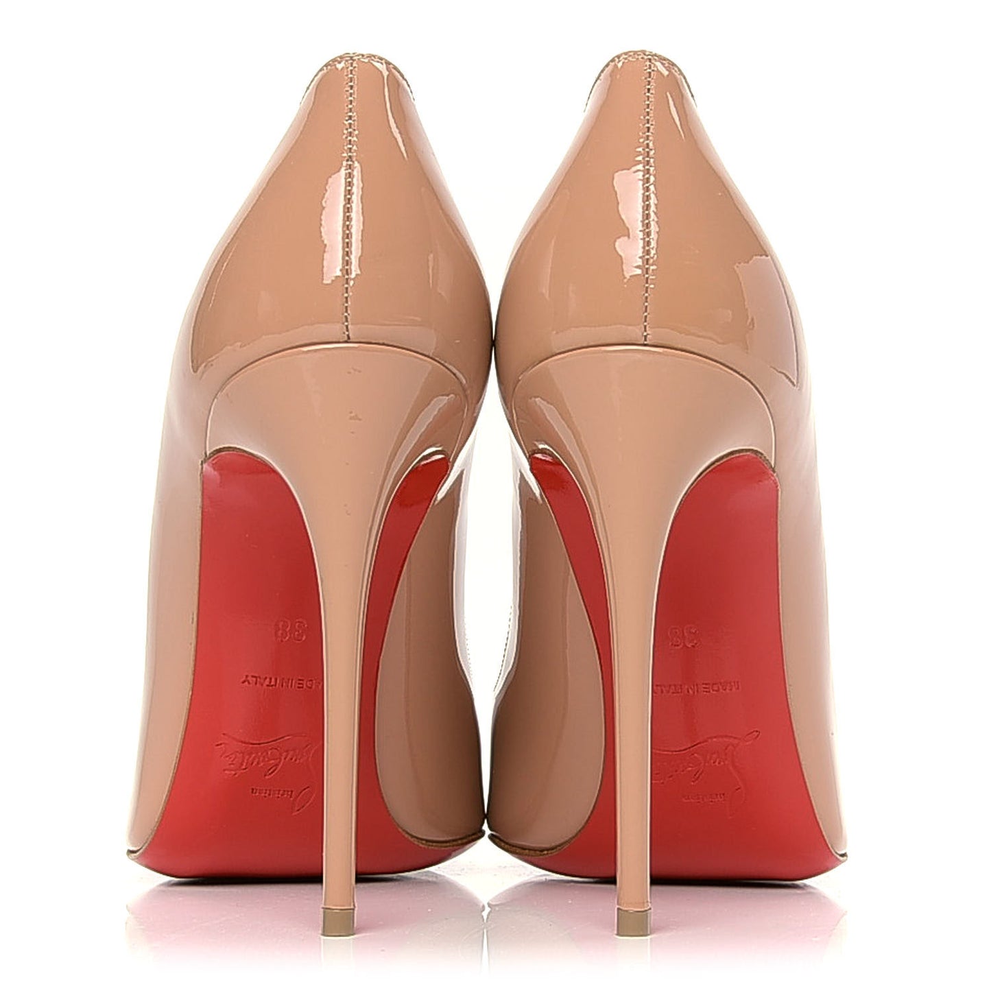 Patent Pigalle Follies 100 Pumps 38 Nude